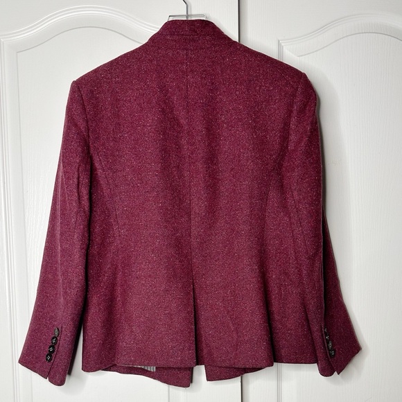 Veronica Beard Women Blazer Farley Wool Blend Berry Dickey Jacket - Picture 6 of 11